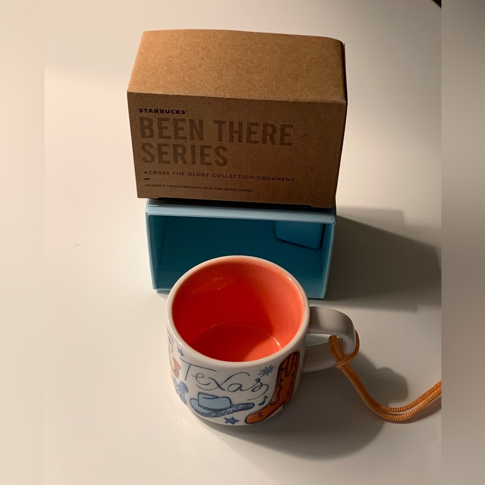 NIB Starbucks Texas Expresso Mug Demi Tasse 2 oz Been There Series Ornam… - Picture 5 of 5